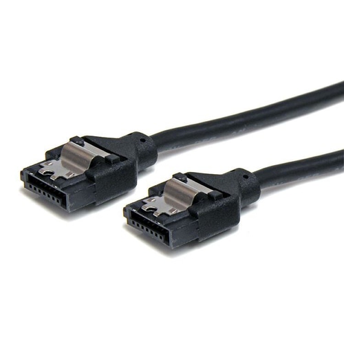 StarTech.com 24in Latching Round SATA Cable
