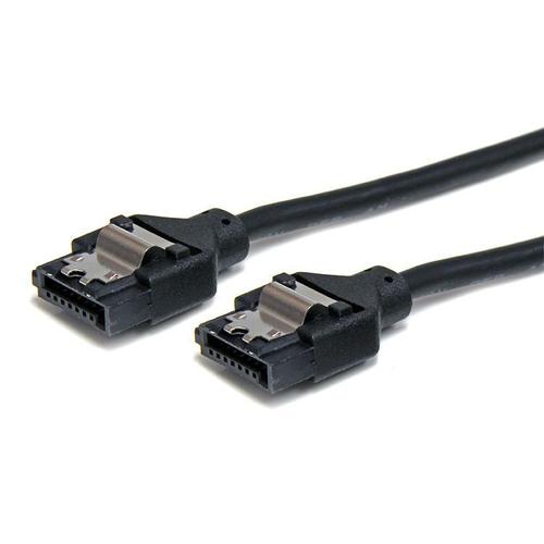 StarTech.com 6in Latching Round SATA Cable
