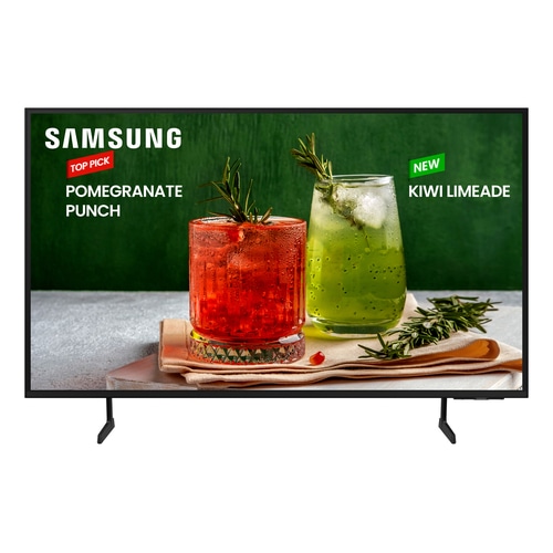 Samsung LH50BEDHLGKXXU Signage Display Digital signage flat panel 127 cm (50) LED Wi-Fi 4K Ultra HD Black Tizen 16/7