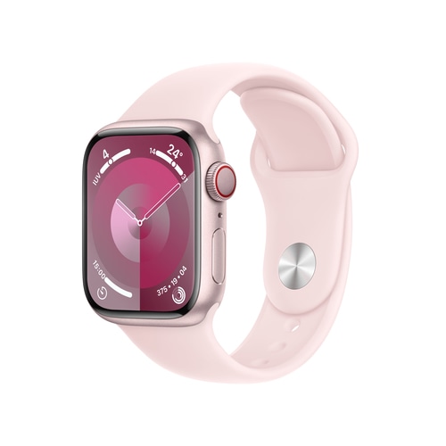 Apple Watch Series 9 (Demo) 41 mm Digital 352 x 430 pixels Touchscreen 4G Pink Wi-Fi GPS (satellite)