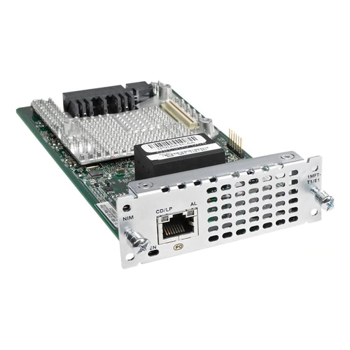 Cisco NIM-1MFT-T1/E1-RF network equipment spare part Voice network module