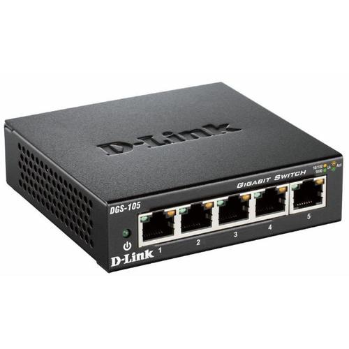 D-Link DGS-108 Unmanaged L2 Black