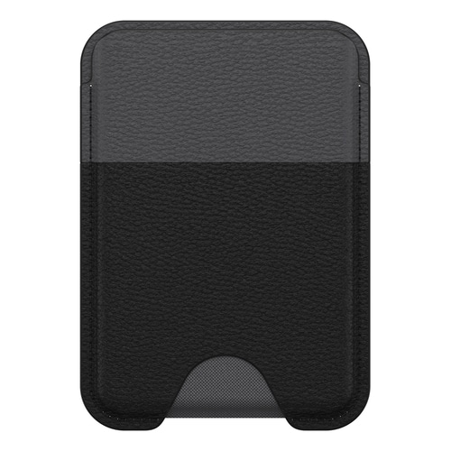 OtterBox Symmetry Cactus Leather Wallet for MagSafe for iPhone 16, Noir Ash