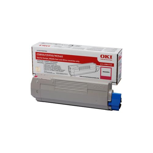 OKI 43865722 toner cartridge 1 pc(s) Original Magenta