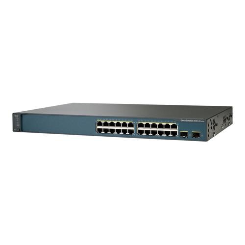 Cisco Catalyst C3560V224TSS, Refurbished Managed L3 Fast Ethernet (10/100) 1U Black