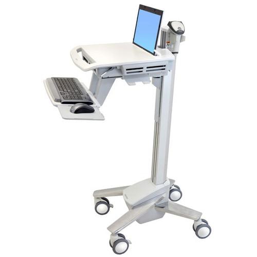 Ergotron StyleView EMR Laptop Cart, SV40 Aluminium, Grey, White Notebook Multimedia cart