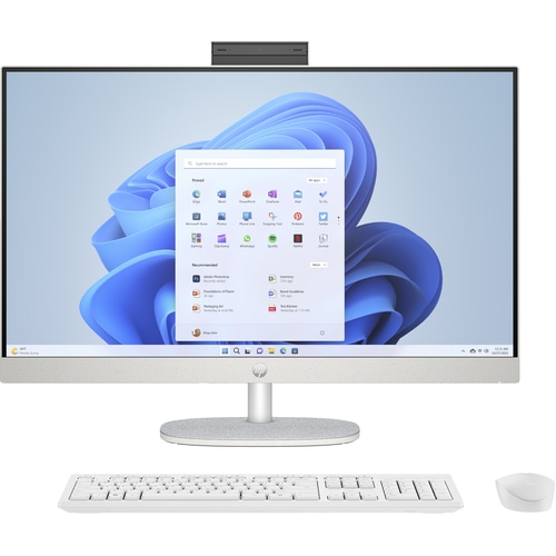 HP 27-cr0016na AMD Ryzen 5 7520U 68.6 cm (27) 1920 x 1080 pixels All-in-One PC 16 GB LPDDR5-SDRAM 512 GB SSD Windows 11 Home Wi-Fi 6 (802.11ax) White