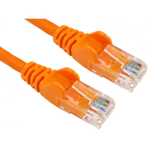 Cables Direct 2m Economy Gigabit Networking Cable - Orange