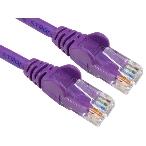 Cables Direct 3m Economy Gigabit Networking Cable - Violet