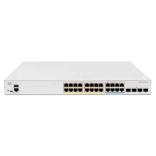 Cisco Catalyst C1300X-24P-4X network switch Managed L3 10G Ethernet (100/1000/10000) Power over Ethernet (PoE) Grey