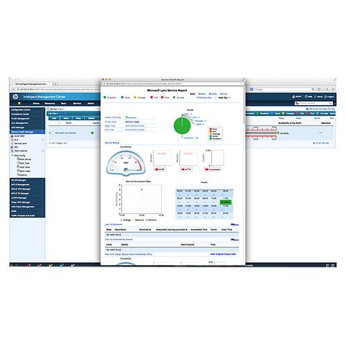 Hewlett Packard Enterprise IMC Service Health Manager