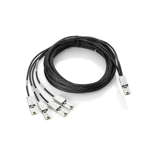 Hewlett Packard Enterprise AN976AR Serial Attached SCSI (SAS) cable 4 m Black