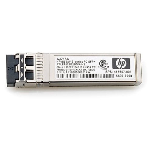 Hewlett Packard Enterprise C-series 10GbE SR SFP+ network transceiver module Fiber optic 10000 Mbit/s SFP+ 850 nm