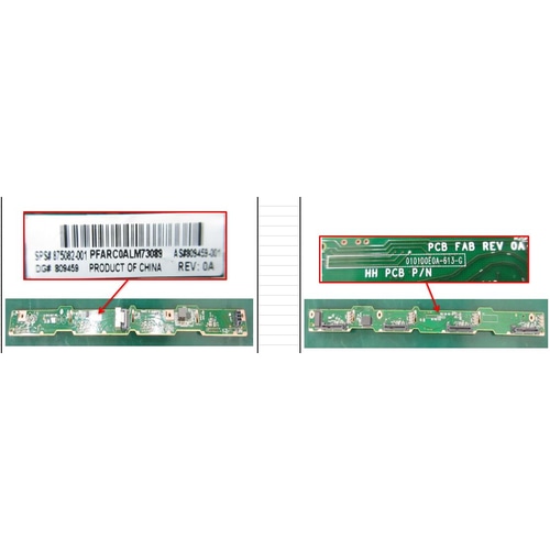 HPE 875082-001 rack accessory Backplane
