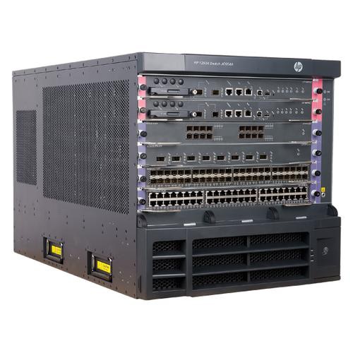 Hewlett Packard Enterprise 12504 AC network equipment chassis Black