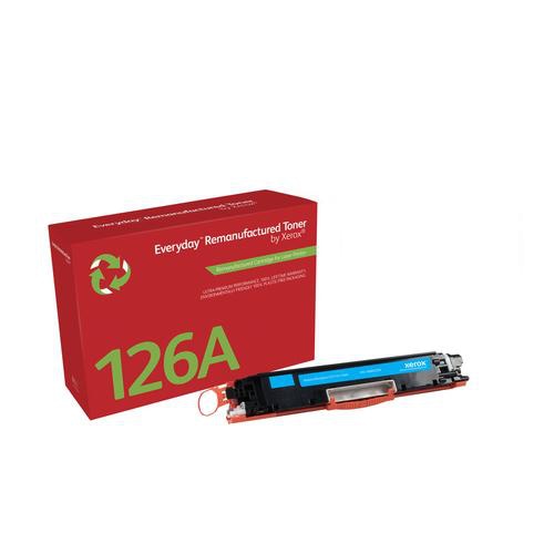 Everyday Remanufactured Toner replaces HP 126A (CE311A), Standard Capacity