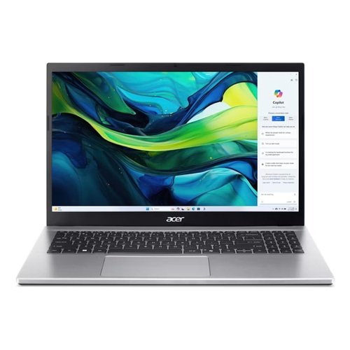 Acer Aspire Go 15 AG15-42P-R995 AMD Ryzen 5 5625U Laptop 39.6 cm (15.6) Full HD 16 GB DDR4-SDRAM 512 GB SSD Wi-Fi 6 (802.11ax) Windows 11 Home Silver