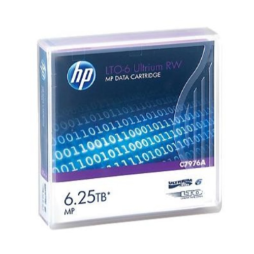 Hewlett Packard Enterprise LTO-6 Ultrium RW Blank data tape 6250 GB 1.27 cm