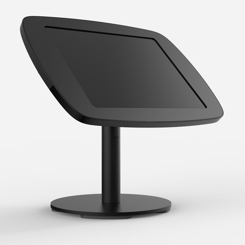 Bouncepad Original Twist + Counter Base | Microsoft Surface Pro 8/9/10/11 (2021 to 2024) | Black | Exposed Front Camera and Home Button