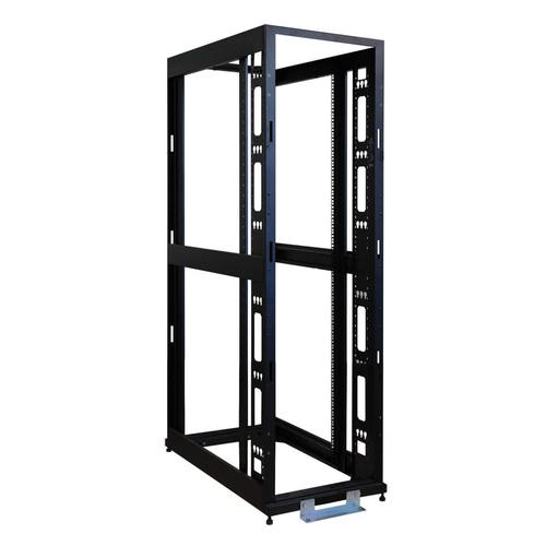Tripp Lite SR42BMDEXPNDNR3 42U SmartRack 4-Post Mid-Depth Open Frame Rack, Expansion Version - no sides, doors or roof