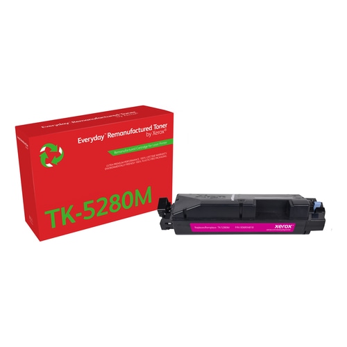 Everyday Remanufactured Everyday Magenta Remanufactured Toner by Xerox compatible with Kyocera TK-5280M, Standard capacity