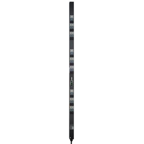 Tripp Lite PDU3XMV6G20 11.5kW 3-Phase Local Metered PDU, 208-240V (36 C13 & 9 C19), IEC-309 16/20A Red, 360-415V Input, 6 ft. (1.83 m) Cord, 0U Vertical