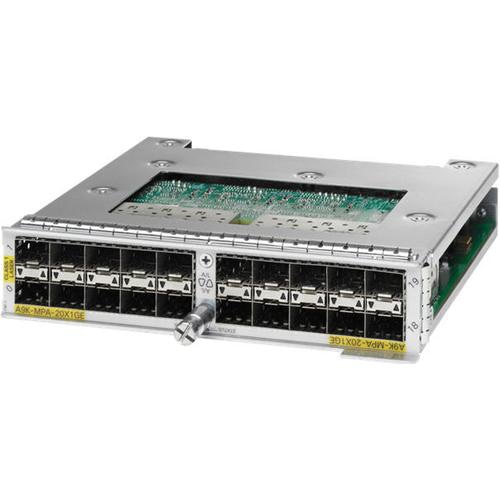Cisco A9K-MPA-20X1GE network switch module Gigabit Ethernet