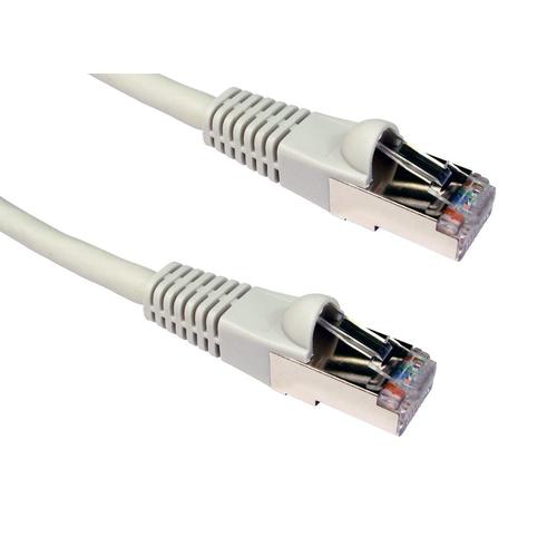 Cables Direct 1.5m Cat6A networking cable Grey SF/UTP (S-FTP)