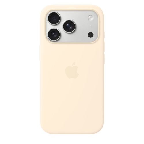 Apple iPhone 17 Pro Silicone Case with MagSafe  Vanilla