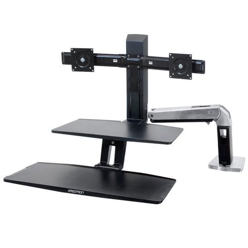 Ergotron WorkFit -A 61 cm (24) Black Desk