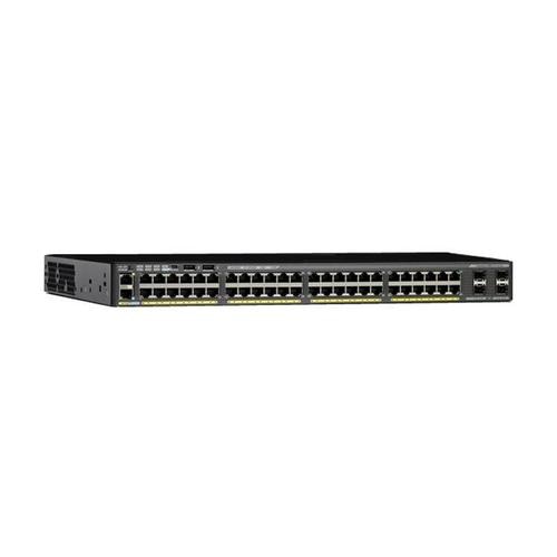Cisco Catalyst WS-C2960X-48TS-L Managed L2 Gigabit Ethernet (10/100/1000) 1U Black