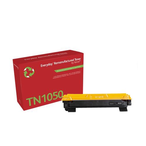 Everyday Remanufactured Toner replaces Brother TN1050, Standard Capacity