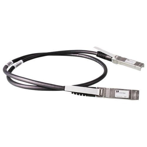 Hewlett Packard Enterprise 10G SFP+ 1.2m fibre optic cable SFP+ Black