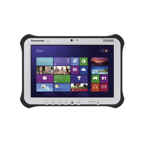 Panasonic Toughpad FZ-G1 128 GB 25.6 cm (10.1) Intel Core i5 4 GB Wi-Fi 4 (802.11n) Windows 7 Black, Silver