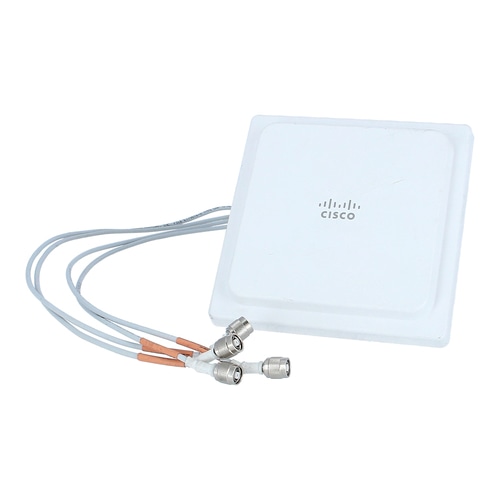 Cisco Aironet Dual-Band Omnidirectional Wi-Fi Antenna, 2 dBi (2.4 GHz)/4 dBi (5 GHz), 4 Ports, Ceiling Mount, 1-Year Limited Hardware Warranty (AIR-ANT2524V4C-RS=)
