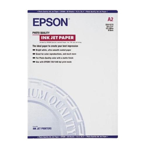 Epson Photo Quality Ink Jet Paper, DIN A2, 102g/m, 30 Sheets