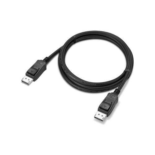 Lenovo 4X91U92142 DisplayPort cable 1.8 m Black