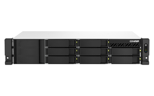 QNAP TS-864EU-8G NAS/storage server Rack (2U) Intel Celeron 8 GB DDR4 QNAP Turbo System Black