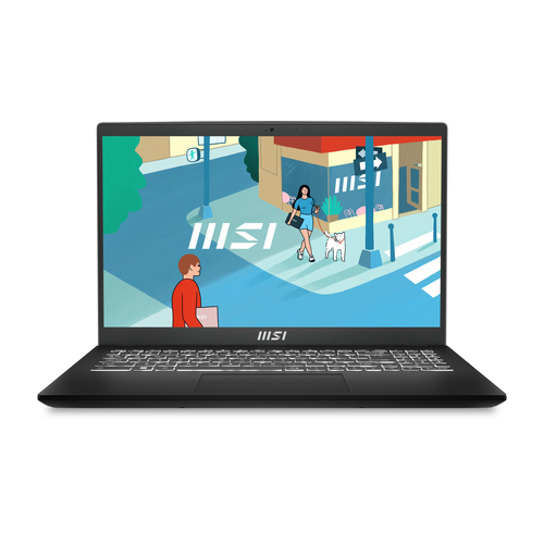 MSI Modern 15 H B13M-003UK Intel Core i7 i7-13700H Laptop 39.6 cm (15.6) Full HD 16 GB DDR4-SDRAM 512 GB SSD Wi-Fi 6E (802.11ax) Windows 11 Home Black