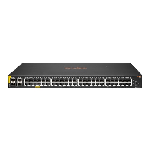 HPE Aruba Networking CX 6000 48G Class4 PoE 4SFP 740W Managed L3 Gigabit Ethernet (10/100/1000) Power over Ethernet (PoE) 1U