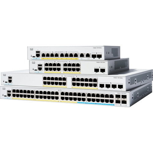 Cisco Catalyst 1300 Managed L2 Gigabit Ethernet (10/100/1000) Power over Ethernet (PoE) Grey