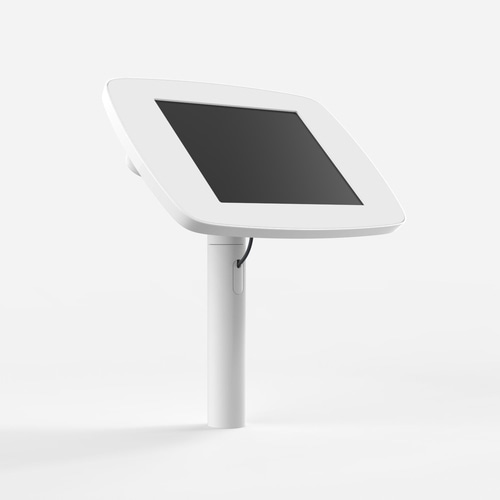Bouncepad Original Twist | Apple iPad Mini 6 / 7 Gen 8.3 (2021 - 2024) | White | Exposed Front Camera and Home Button