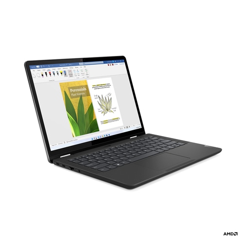 Lenovo 13w Yoga Hybrid (2-in-1) 33.8 cm (13.3) Touchscreen WUXGA AMD Ryzen 5 7530U 8 GB DDR4-SDRAM 256 GB SSD Wi-Fi 6 (802.11ax) Windows 11 Pro Black