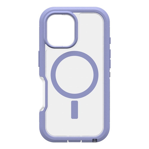 OtterBox Defender Series XT Clear for MagSafe for iPhone 16, Lavander Haze