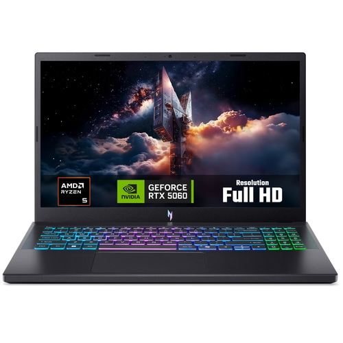 Acer Nitro V 15 V15 (ANV15-A31) gaming laptop - AMD Ryzen 5 150, NVIDIA RTX 5060, 15.6 165Hz Full HD (1920x1080), 16GB DDR5, 512GB SSD