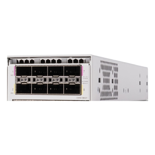 Cisco C9350-NM-8Y= network switch module 10 Gigabit Ethernet, Gigabit Ethernet, 25 Gigabit Ethernet
