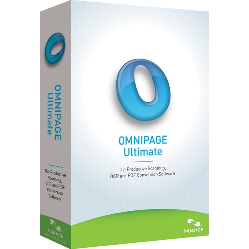 Nuance OmniPage Ultimate, ESD Optical Character Recognition (OCR)