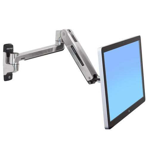 Ergotron LX HD Sit-Stand 116.8 cm (46) Silver Wall