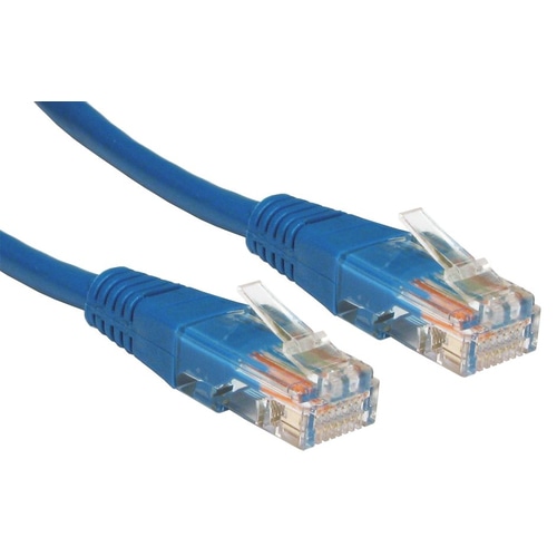 Cables Direct 2m Cat5e RJ-45 m/m networking cable Blue U/UTP (UTP)