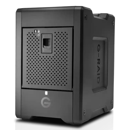 SanDisk G-RAID SHUTTLE 4 disk array 104 TB Desktop Black